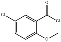 5-CHLORO-2-METHOXYBENZOYL CHLORIDE Struktur