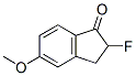 1H-Inden-1-one,  2-fluoro-2,3-dihydro-5-methoxy- Struktur