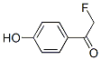 Ethanone, 2-fluoro-1-(4-hydroxyphenyl)- (9CI) Struktur