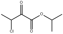 Isopropyl 3-chloro-2-oxobutanoate Struktur