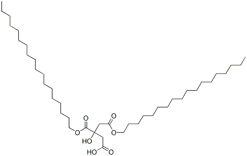 CITRICACID,DIOCTADECYLESTER Struktur