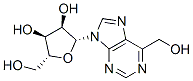 6-hydroxymethylpurine riboside Struktur