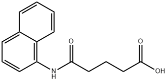 5-(1-NAPHTHYLAMINO)-5-OXOPENTANOIC ACID Struktur