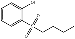 o-(Butylsulfonyl)phenol Struktur