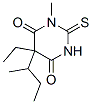 5-sec-Butyl-5-ethyl-1-methyl-2-thioxo-2,3-dihydropyrimidine-4,6(1H,5H)-dione Struktur