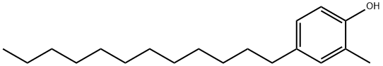 4-N-DODECYL-O-CRESOL Struktur