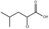 2-chloroisocaproic acid Struktur