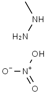 METHYLHYDRAZINE NITRATE Struktur