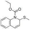 2-(Methylthio)-1(2H)-quinolinecarboxylic acid ethyl ester Struktur