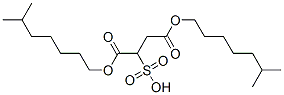 1,4-diisooctyl sulphosuccinate Struktur