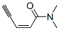 2-Penten-4-ynamide,N,N-dimethyl-,(2Z)-(9CI) Struktur