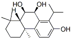 2,9,10-Phenanthrenetriol, 4b,5,6,7,8,8a,9,10-octahydro-4b,8,8-trimethyl-1-(1-methylethyl)-, (4bS,8aS,9R,10S)- Struktur