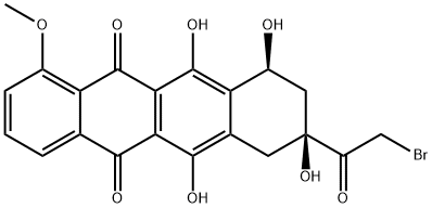 14-BroModaunoMycinone Struktur