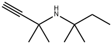 N-TERT-AMYL-1 1-DIMETHYLPROPARGYLAMINE Struktur