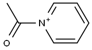 1-ACETYLPYRIDINIUM Struktur