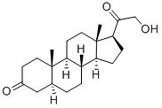 5A-PREGNAN-21-OL-3-20-DIONE CRYSTALLINE Struktur