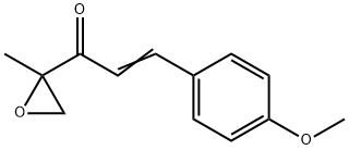 3-(4-METHOXYPHENYL)-1-(2-METHYLOXIRAN-2-YL)PROP-2-EN-1-ONE Struktur