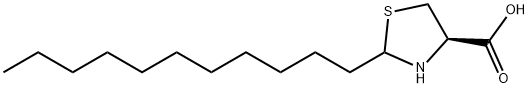 2-UNDECYL-THIAZOLIDINE-4-CARBOXYLIC ACID Struktur