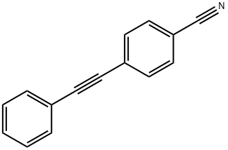 4-(2-PHENYLETH-1-YNYL)BENZONITRILE Struktur