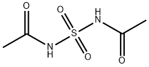 N-(acetylsulfamoyl)acetamide Struktur