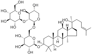 chikusetsusaponin III Struktur