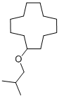 cyclododecyl isobutyl ether Struktur