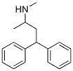 N,1-dimethyl-3,3-diphenylpropylamine Struktur