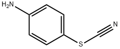 thiocyanicacid,p-aminophenylester Struktur