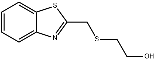 Ethanol, 2-[(2-benzothiazolylmethyl)thio]- (7CI,8CI) Struktur