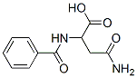 2-BENZOYLAMINO-SUCCINAMIC ACID Struktur