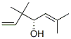 artemisiaalcohol,3,3,6-trimethyl-1,5-heptadien-4-ol Struktur