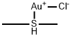(DIMETHYLSULFIDE)GOLD(I) CHLORIDE Struktur