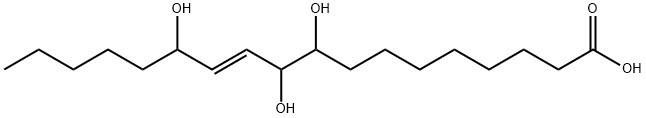 9,10,13-trihydroxy-11-octadecenoic acid Struktur