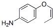 Benzenamine, 4-[(1Z)-1-propenyloxy]- (9CI) Struktur