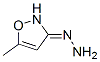 3(2H)-Isoxazolone,5-methyl-,hydrazone(9CI) Struktur