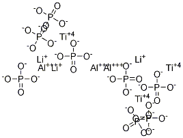 Aluminum lithium titanium phosphate Struktur