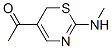Ethanone, 1-[2-(methylamino)-6H-1,3-thiazin-5-yl]- (9CI) Struktur
