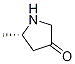 (S)-5-Methylpyrrolidin-3-one Struktur