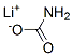 lithium carbamate Struktur