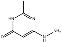 4-Pyrimidinol, 6-hydrazino-2-methyl- (8CI) Struktur