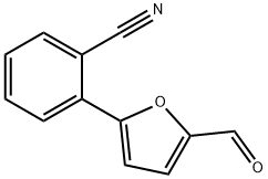 2-(5-formyl-2-furyl)benzonitrile(SALTDATA: FREE) Struktur