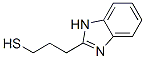 1H-Benzimidazole-2-propanethiol(9CI) Struktur