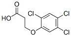 2,4,5-TRICHLOROPHENOXYPROPIONICACID Struktur