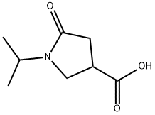 1-異丙基-2-氧代吡咯烷-4-甲酸, 299920-47-1, 結(jié)構(gòu)式