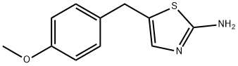 5-(4-methoxybenzyl)thiazol-2-amine Struktur