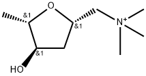 (+/-)-MUSCARINE CHLORIDE Struktur