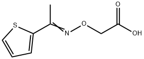 2-({[1-(2-THIENYL)ETHYLIDENE]AMINO}OXY)ACETIC ACID Struktur