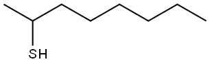 2-Octanethiol Struktur