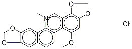 Chelirubine Chloride Struktur