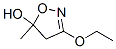 5-Isoxazolol, 3-ethoxy-4,5-dihydro-5-methyl- (9CI) Struktur